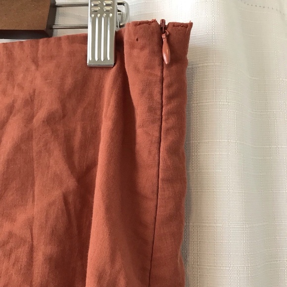 ERIKA PENA Rita Rumba boho high low ruffle hem tiered flowy skirt Sienna M/L - Picture 5 of 10